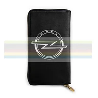menherren opel logo new mens and womens smart leather wallet credit card bank card bag long mobile wallet