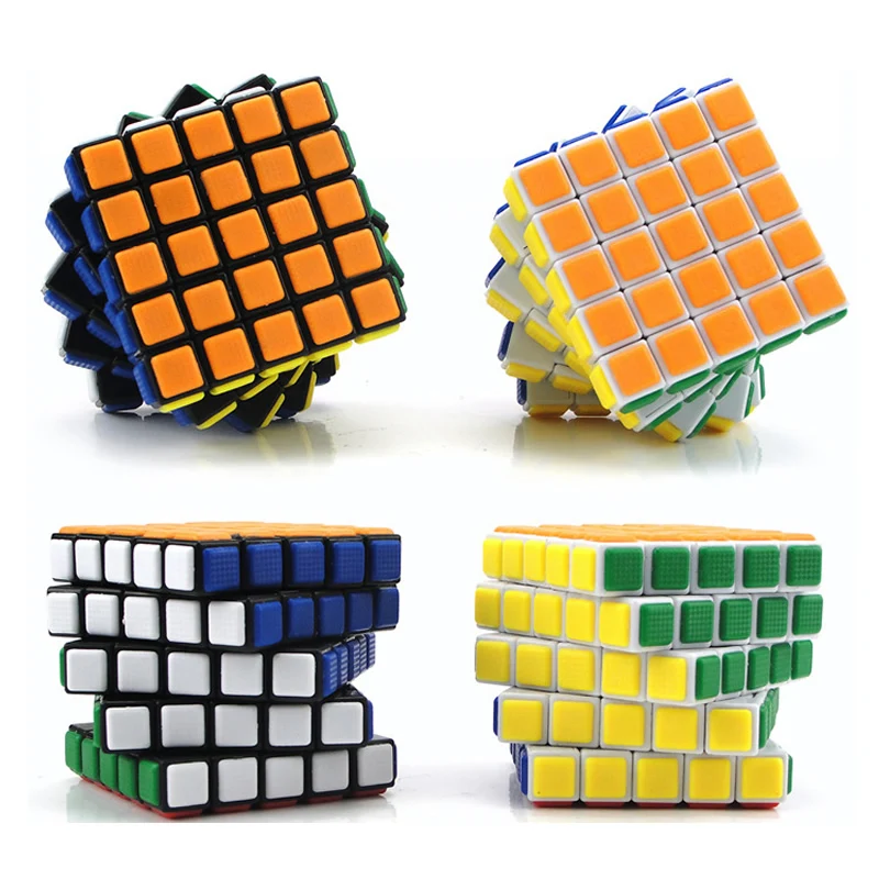 QiJi 5x5x5 Magic Cube QJ 5x5 Cubo Magico Professional Neo Speed Puzzle Antistress Toys For Children | Игрушки и хобби