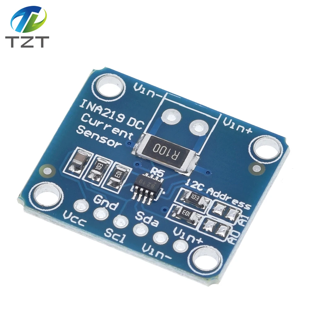 TZT INA219 I2C нулевой дрейф двунаправленный ток источник питания сенсор Breakout модуль