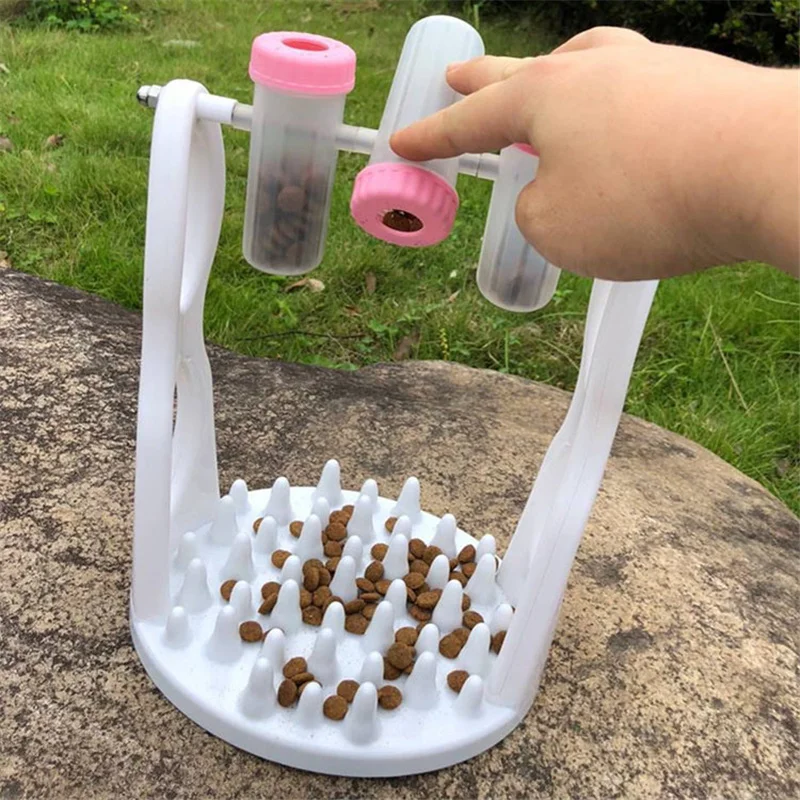 Медленная кормушка для собак интерактивный дозатор диеты и обучения на открытом