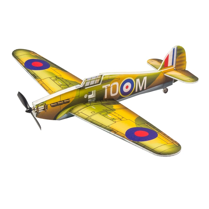 

420mm Hurricane MK.I Lightest Plane KIT RC Airplane Foam PP Magic Board War Plane