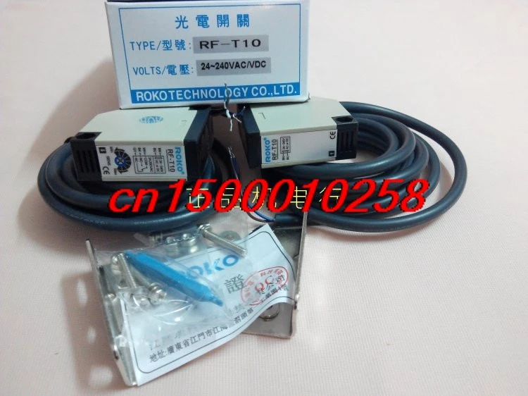Бесплатная доставка % 100 Новый и оригинальный RF-T10 фотоэлектрический датчик 10 м |