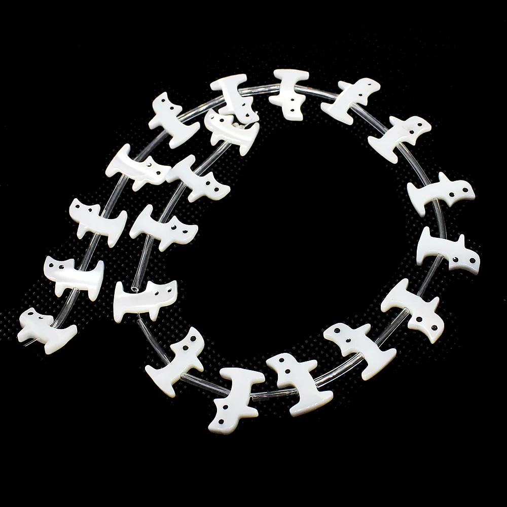 20 шт/бар натуральный Раковины Кулон Шарм акулы формы оболочки кулон для