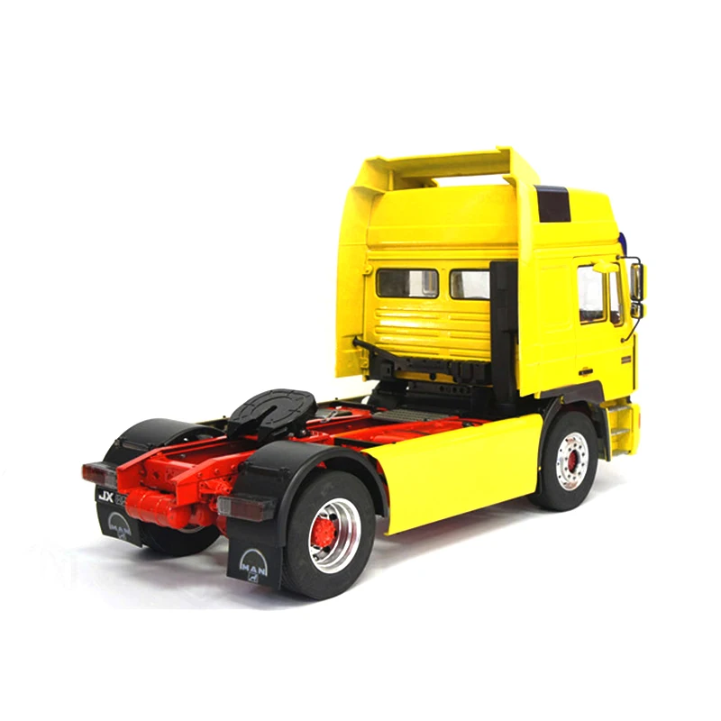 Модель автомобиля Tamiya модель 1/14 года 4 х2 тягач металл открытое лицо маска перила