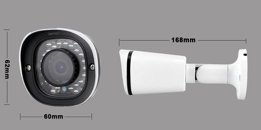 SMTKEY H.265 DC 12 В/48 в POE 2,8 мм ip-камера 2MP/4MP/5MP/8MP аудио IPC Onivf Xmeye приложение для NVR или POE системы безопасности