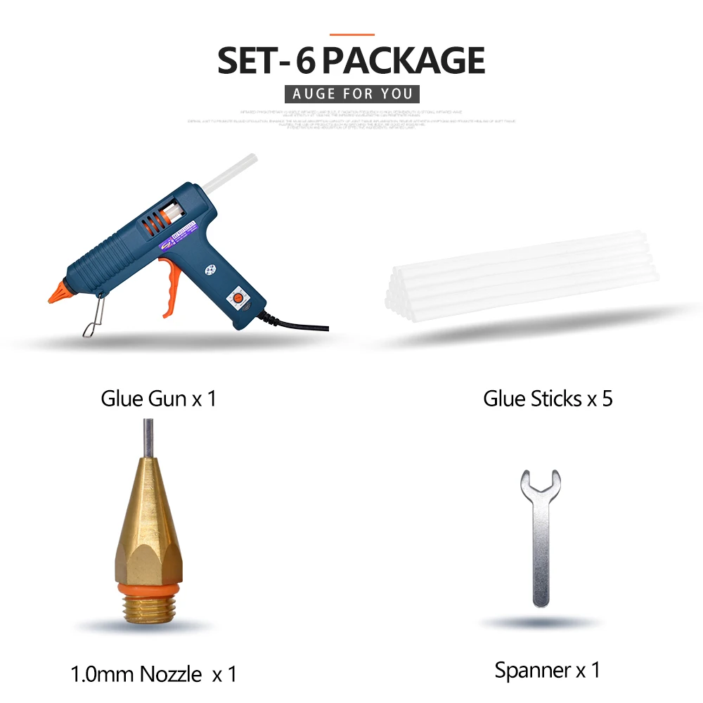 

Клеевой Пистолет 150 Вт С Контролем Температуры Для Домашнего И Промышленного Использования