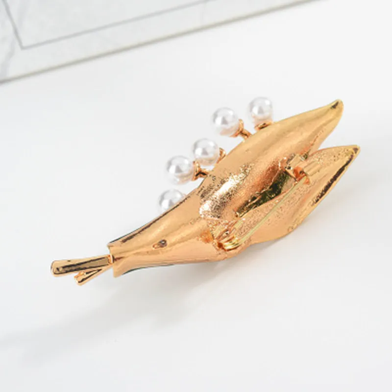 Эмалированный эффектный аксессуар стильный кристалл милый зеленый горох брошь