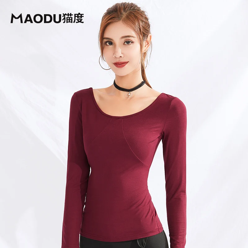 2 Цвета в наличии одежда для латинских танцев хлопковая с длинными рукавами