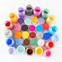 18bottleset pearlescent pearl powder diy jewelry making pigment uv epoxy resin silicone mould colorant dye nail art glitter