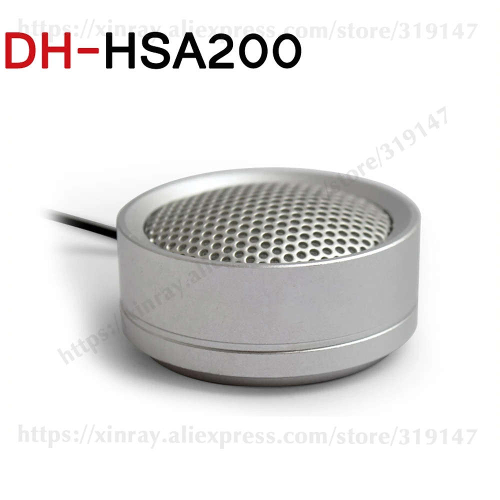 Dahua звукосниматель DH-HSA200 микрофон Hi-fidelity Audio Picker для Dahua HIKVISION аудио и сигнализации камеры HSA200