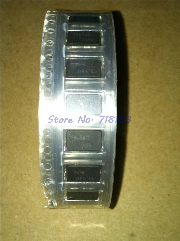 10 шт./лот 13,56 МГц 13,560 20pF 2Pin 5032 13,56 м smd Кварцевый резонатор с украшением в виде кристаллов