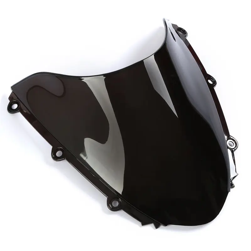 Motorcycle Black Double Bubble Windscreen Windshield Screen ABS Shield Fit For Honda CBR1000RR 2004-2007