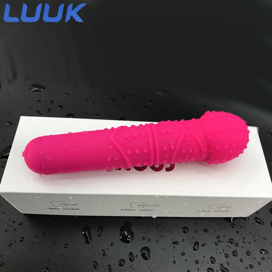 LUUK 7 скоростей Вибраторы Мощный G Spot силиконовая волшебная палочка для женщин