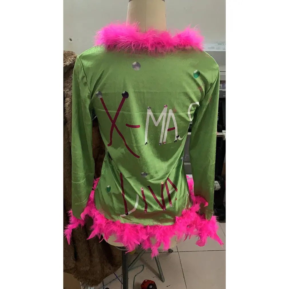 

Липкая Рождественская елка Уродливый Рождественский свитер удобный дышащий Забавный Рождественский свитер Рождественская одежда