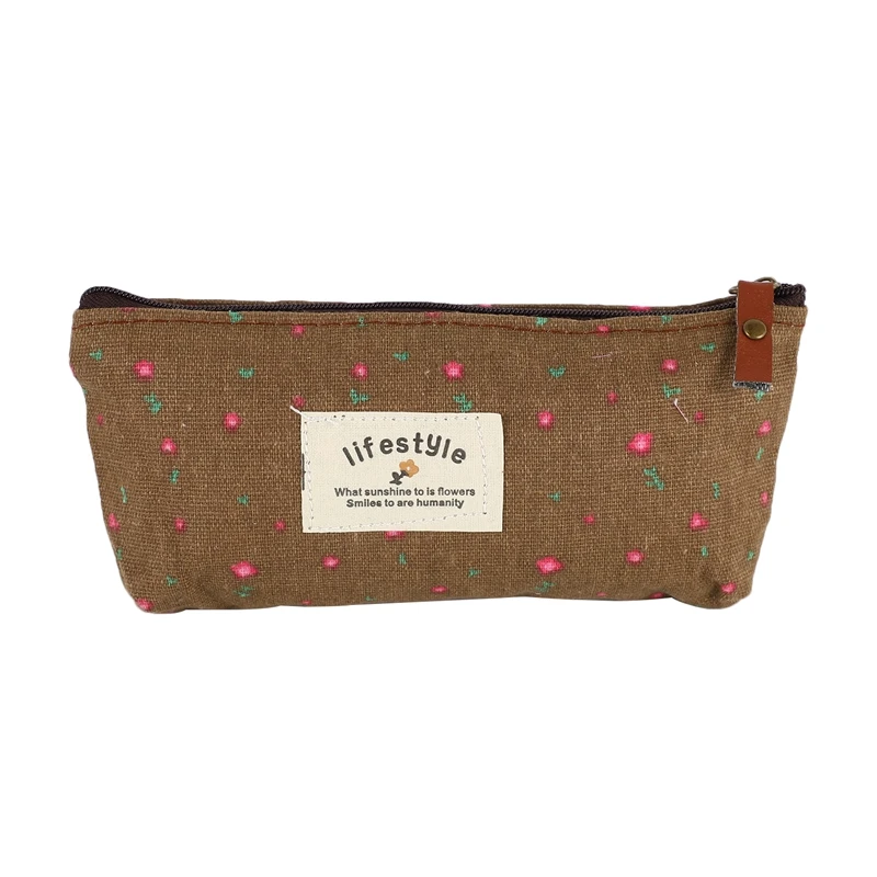 

Pastoral Canvas Pen Bag , Brand New, Different Colors,set of 4