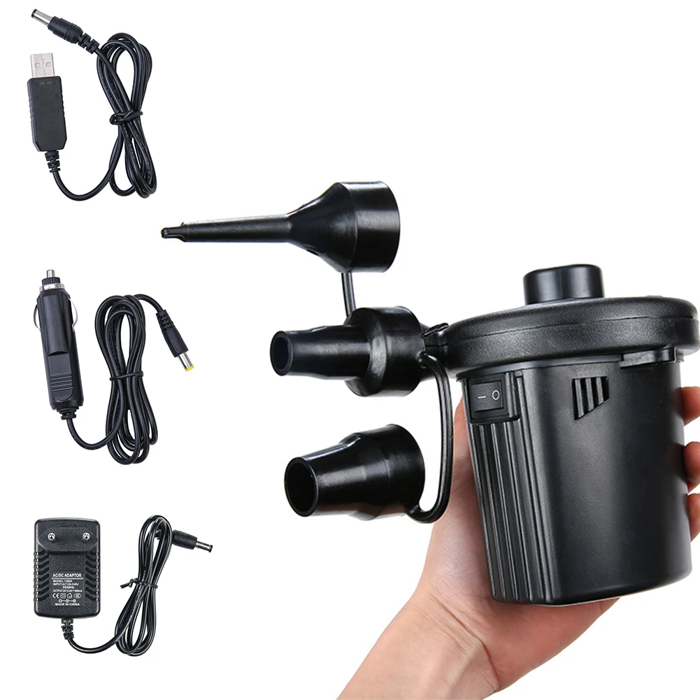 Быстрое заполнение USB Перезаряжаемый электрический воздушный насос для