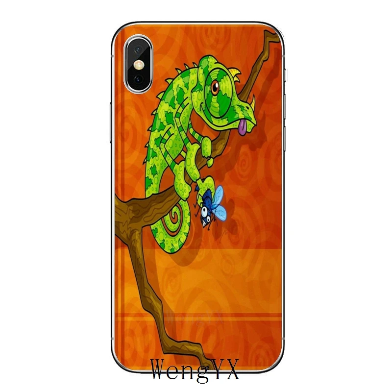 Gecko Ящерица аксессуары чехол для телефона iPhone 12 11 Pro Max Мини XS XR X 8 7 Plus 6 6S 5 5S SE 2020 -