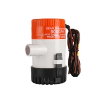 high efficiency and low current bilge pump 1224v dc 500gph water pump used in boat seaplane motor homes houseboat
