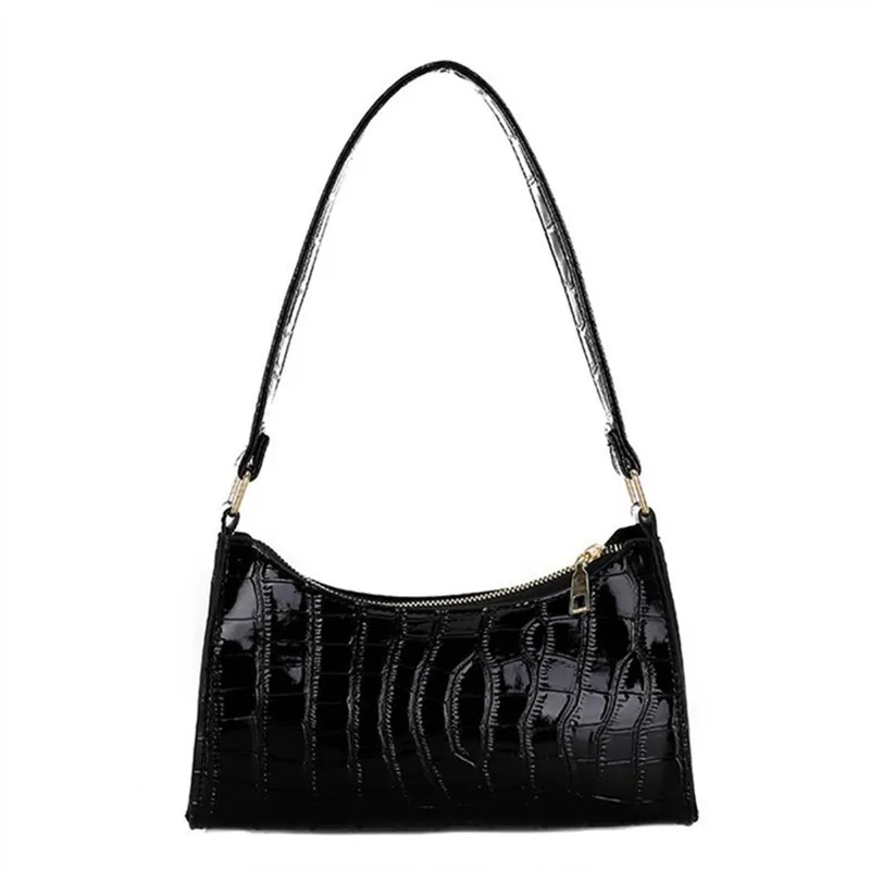 

Fashion Exquisite Shopping Bag Retro Casual Women Totes Shoulder Bags Female Leather Solid Color Chain Handbag Women