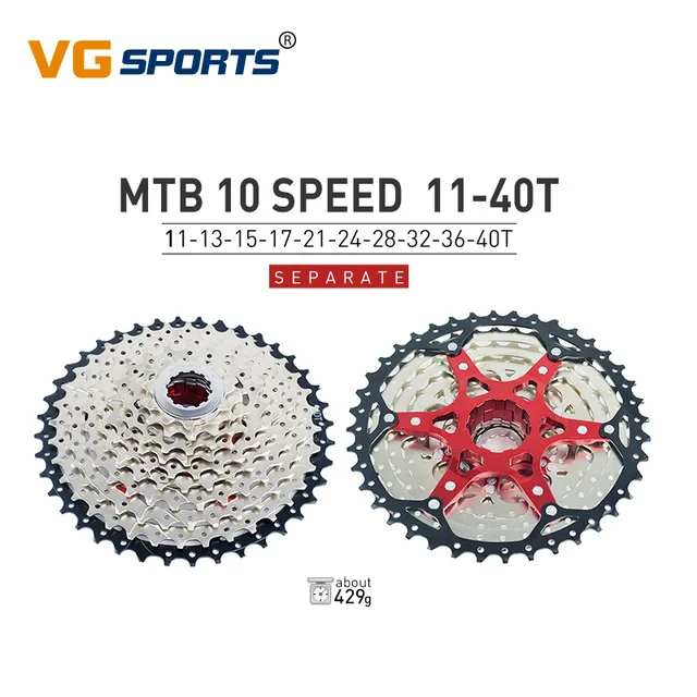 MTB Кассета для sram gx 10 11 12 Скоростей Сверхлегкий свободного хода для m6000 xtr m9000 k7 11v slx 10s 11s 12 s MTB кассета свободного хода - Цвет: 10s 11-40T