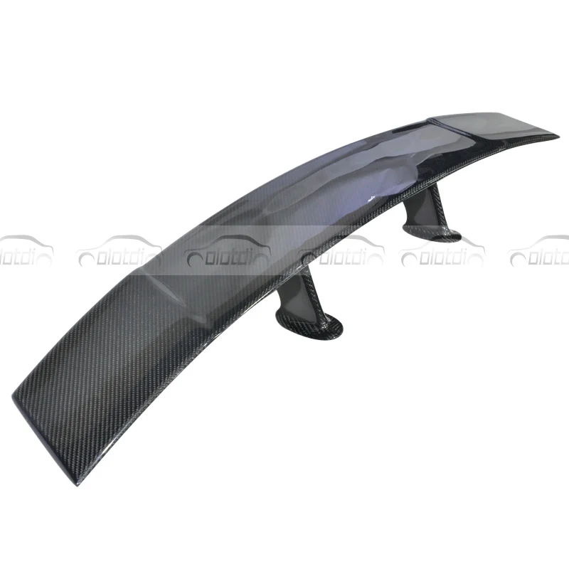 OLOTDI Стайлинг автомобиля настоящее углеродное волокно спойлер заднего крыла
