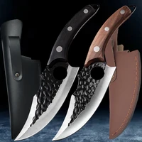 6 inch kitchen handmade boning knife butcher fishing knife chef slicing meat cleaver portable outdoor cooking cutter tools