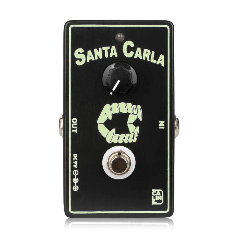 Caline CP-514 Santa Carla Boost педаль для создания гитарных эффектов истинное обходное