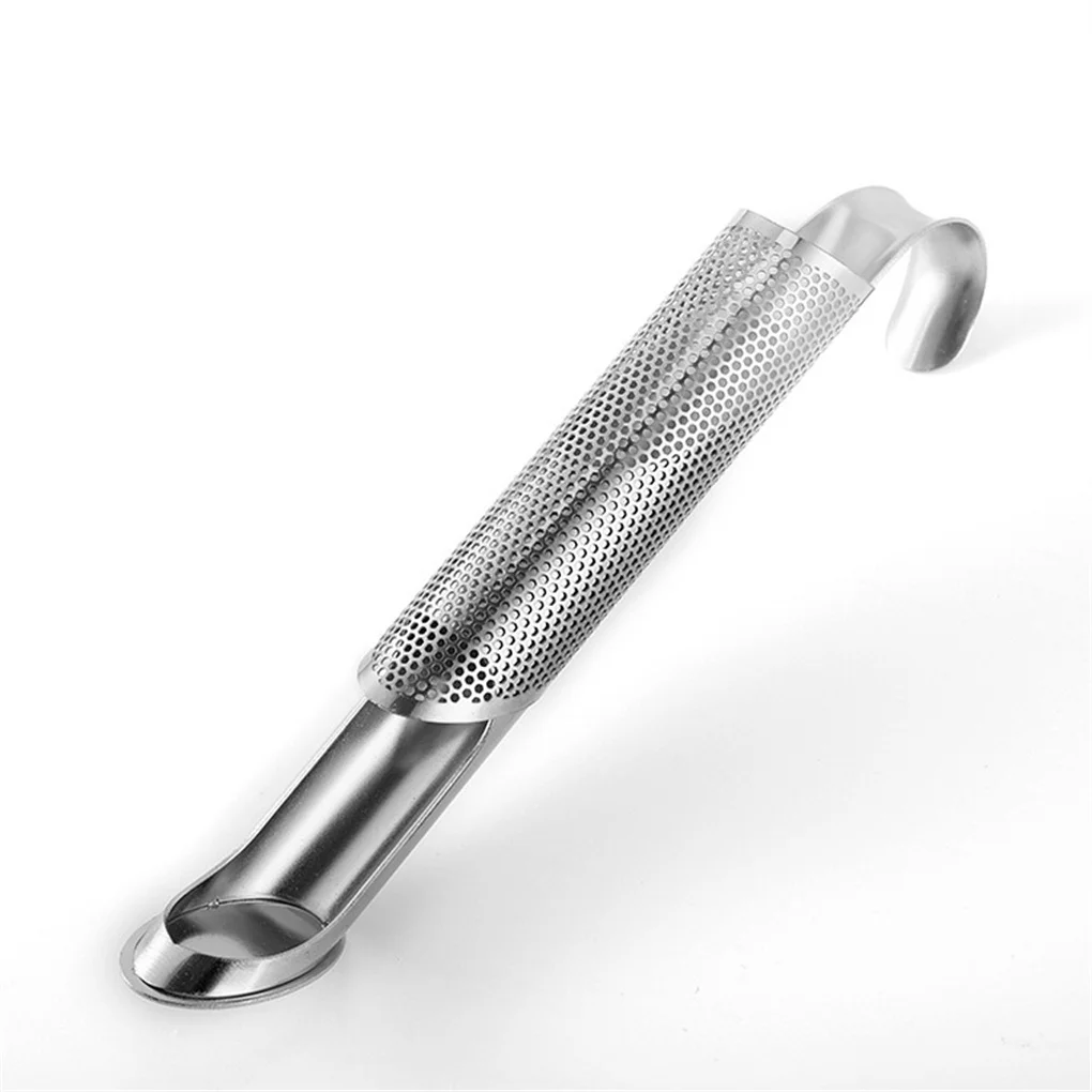 

Reusable Stainless Steel Tea Infuser Stick Pipe Leaf Strainer Steeper Spice Herbal Mesh Filter Diffuser Accessories Mug