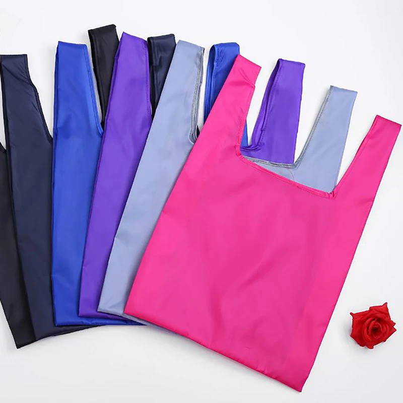 Экологичная сумка для покупок из ткани Оксфорд продуктов многоразовые складные