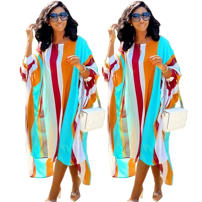

2020 African Midi Dresses For Women African Clothes Africa Dress dashiki Ladies Clothing Ankara Africa Dress ladies clothes