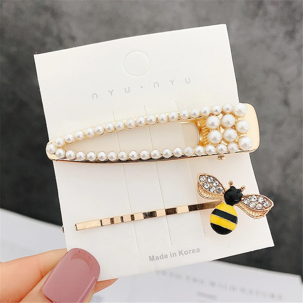 1 комплект Женские винтажные свадебные жемчужные металлическая заколка для