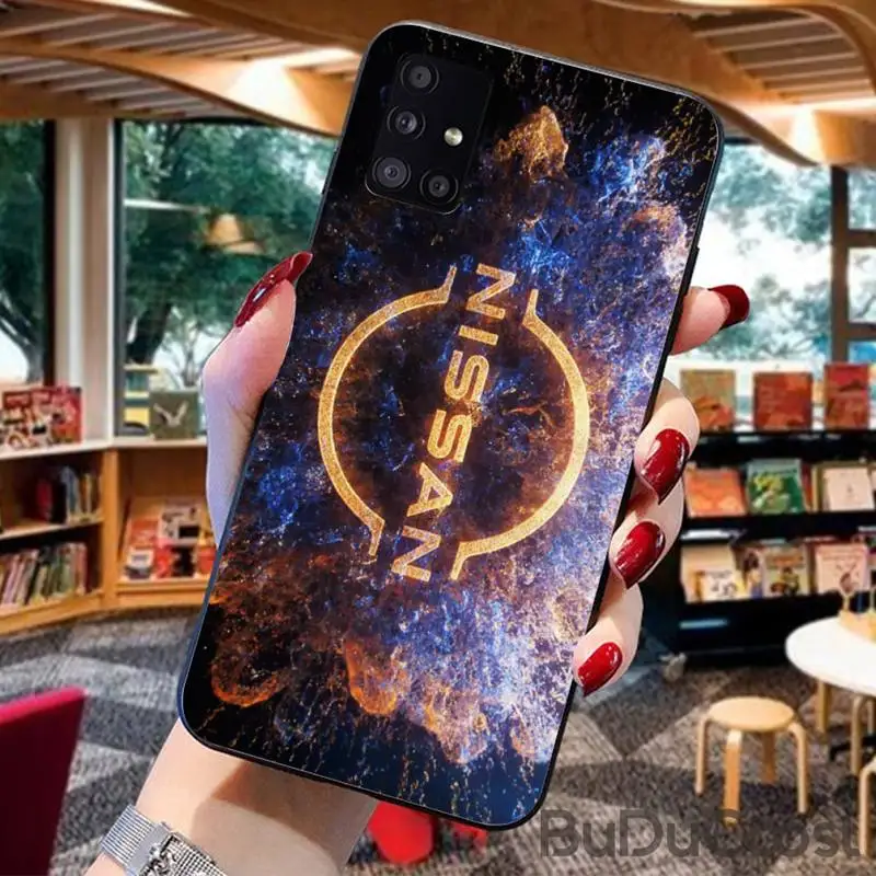 

nissan car logo Phone Case for Samsung A91 01 10S 11 20 21 31 40 50 70 71 80 A2 CORE A10
