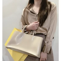 high quality women luxury handbags large capacity female simple handbags daily casual shopping bags