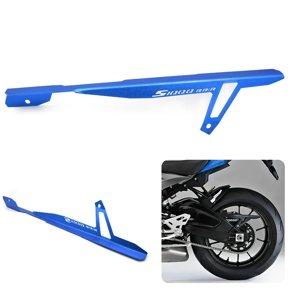 

CNC Chain Guard Cover Protector For BMW S1000RR S1000RR HP4 2010-2016 S1000R S1000 R 2014-2016 2015 Motorcycle Accessories