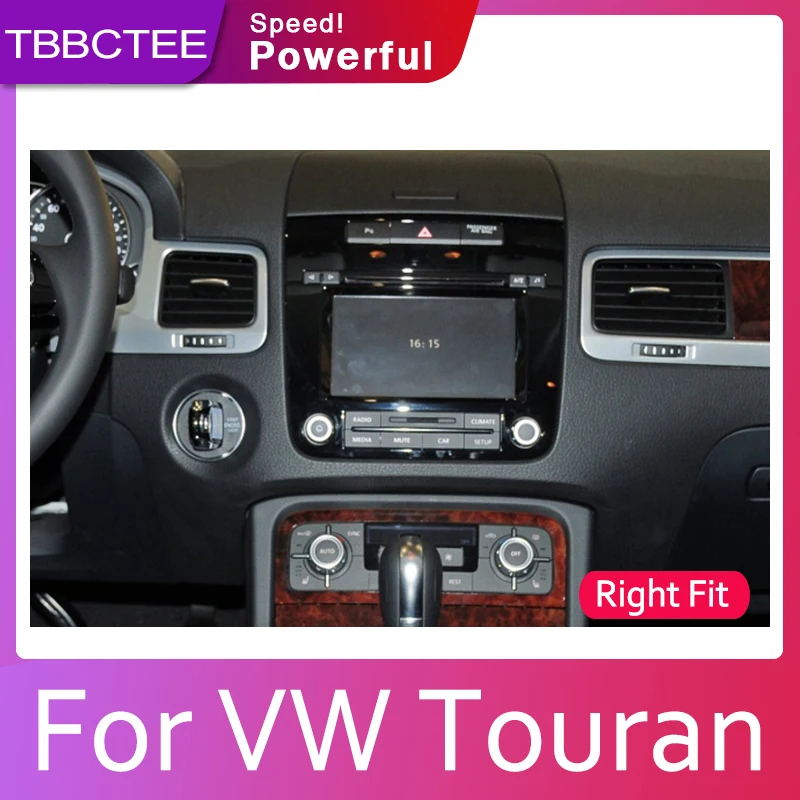 Автомобильная система Android ЖК экран для Volkswagen VW Touran 2011 2012 2013 2014 2015 2016 2017