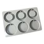 Силиконовая форма сделай сам воск для ароматерапии, круглая форма для кольца, цветочный орнамент, восковая форма для мыла, свечи, глиняные поделки