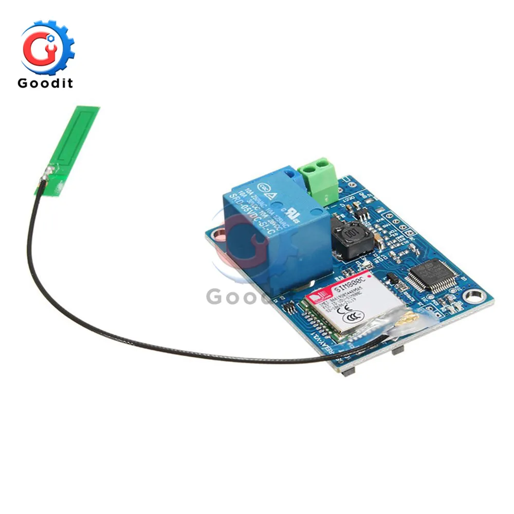 Релейный модуль diymore GSM SIM800C STM32F103CBT6 антенна 2G сеть для Arduino умный дом SMS