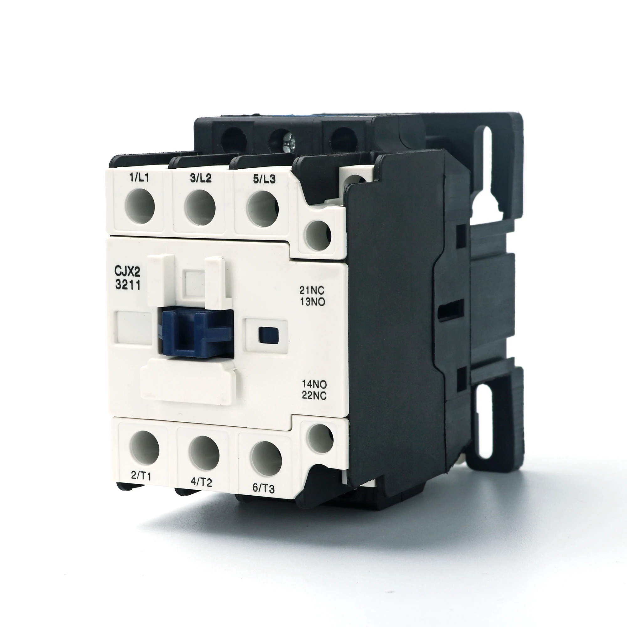 CJX2-3211 контактор переменного тока 32A 3 фазы 3-полюсный 1NC 1NO катушки Напряжение 50/60Hz Din рейка крепление 3 P + 1NC обычно Colse 1NO нормально разомкнутый