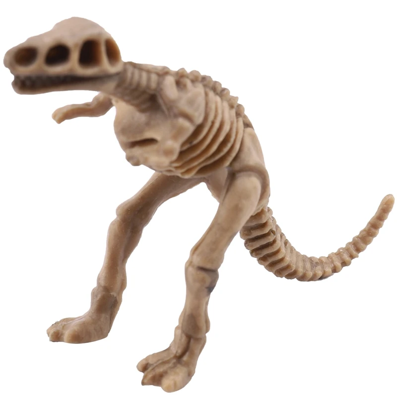 

12Pcs Dinosaur Toys Fossil Skeleton Simulation Model Set Mini Action Figure Jurassic Educational Creative Toys for Boys Children