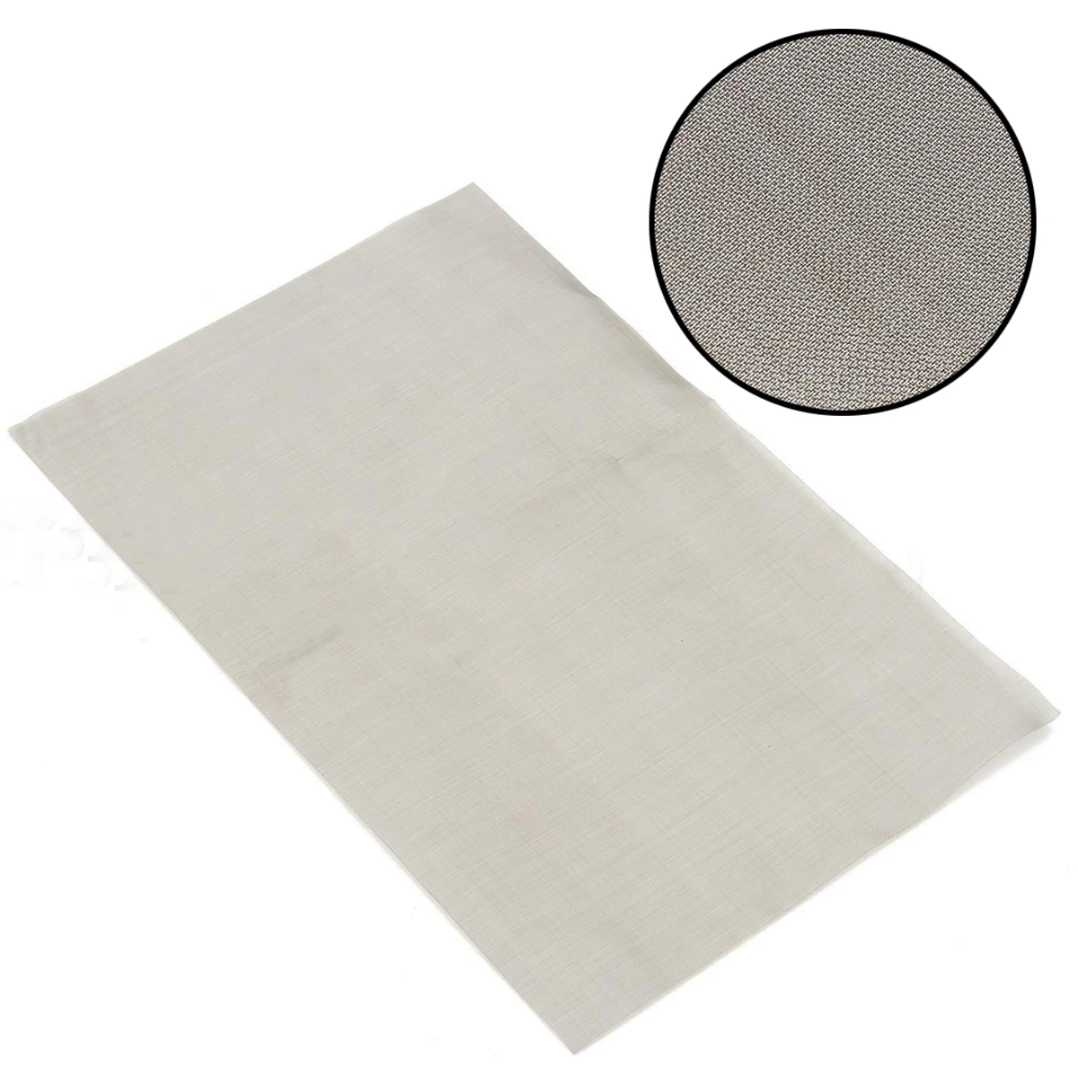 

1pc 180/300/325/400 Mesh Stainless Steel Woven Wire Durable Silver Screening Sheet Filter 30cm*20cm