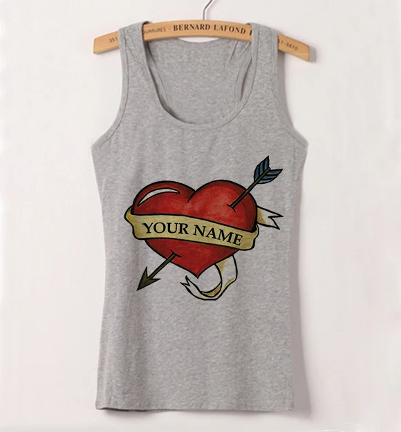 Футболка женская с принтом Love модная повседневная серая рубашка в стиле