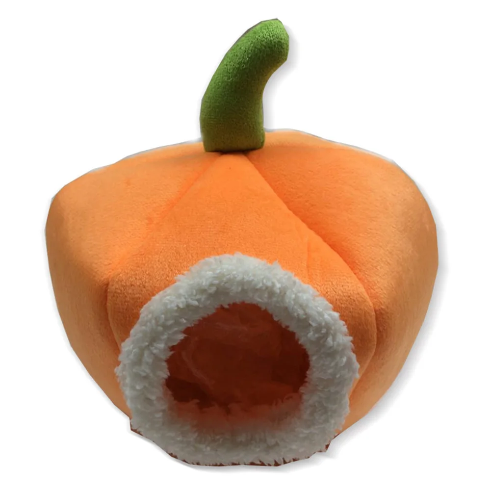 

Guinea Pig Bed Warm Animal Winter Cage Mat Hamster Hedgehog Bed Pumpkin Shaped Cute Bed ALS88