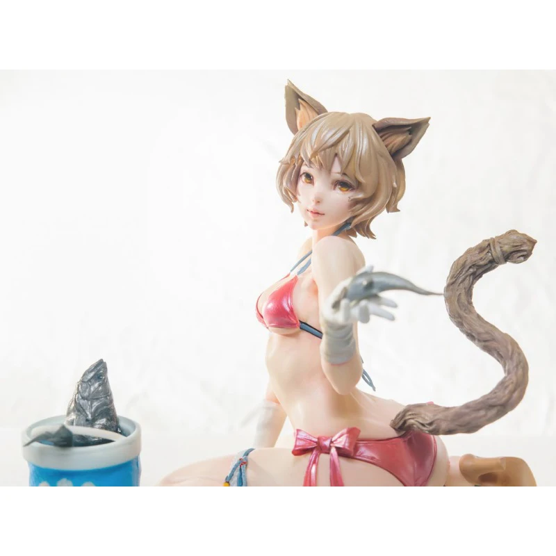 Белая форма ручной работы из смолы GK WF2018 летняя белая в виде кошки | Игрушки и