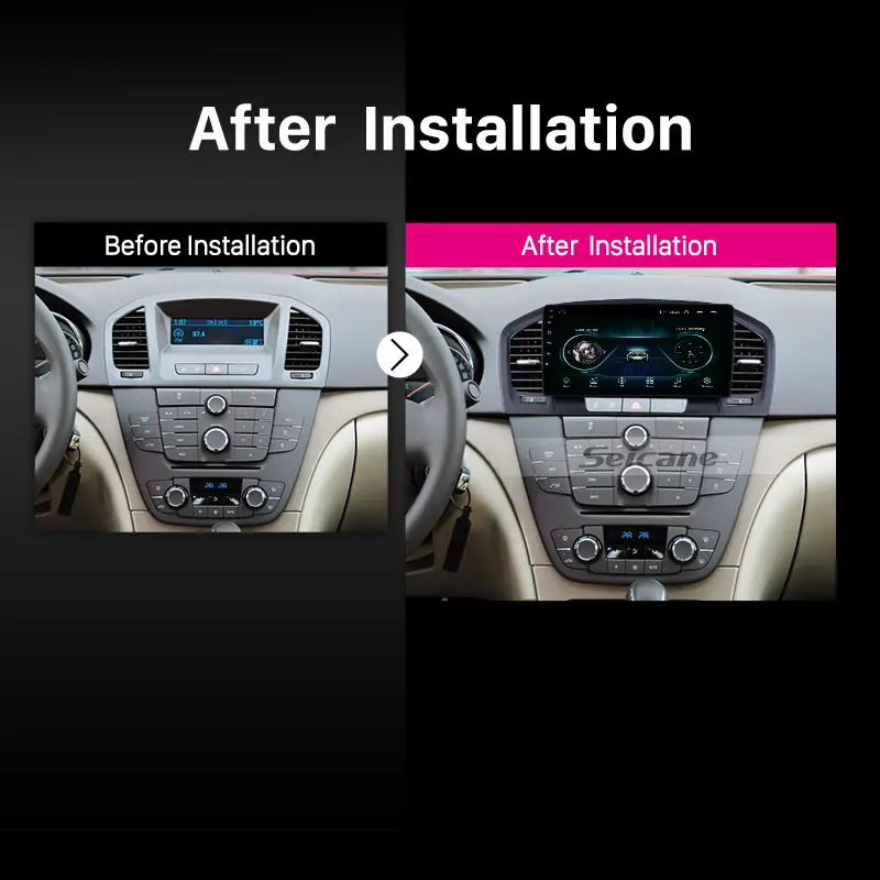 Seicane 9 дюймов Android 8 1 автомобильный радиоприемник с навигацией GPS плеер для 2009-2013