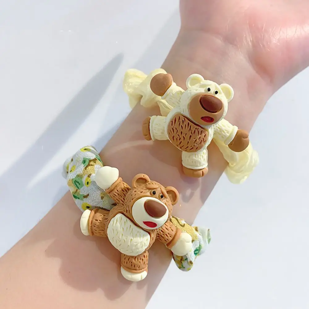 

Cartoon Bear Hair Tie Elastic Hair Bands For Children Cute Animal Hair Rope Ponytail Hair Scrunchies Hair Accessories