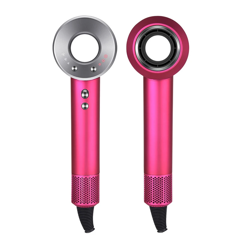 

Professional leafless blow hair dryer Anion strong wind smooth fast drying salon portable household barber hairdryer