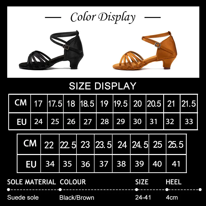 SWDZM Children Latin Dance Shoes Women Ballroom Dancing Shoes Girls Ladies high quality Party Low Heels dance shoes Wholesale