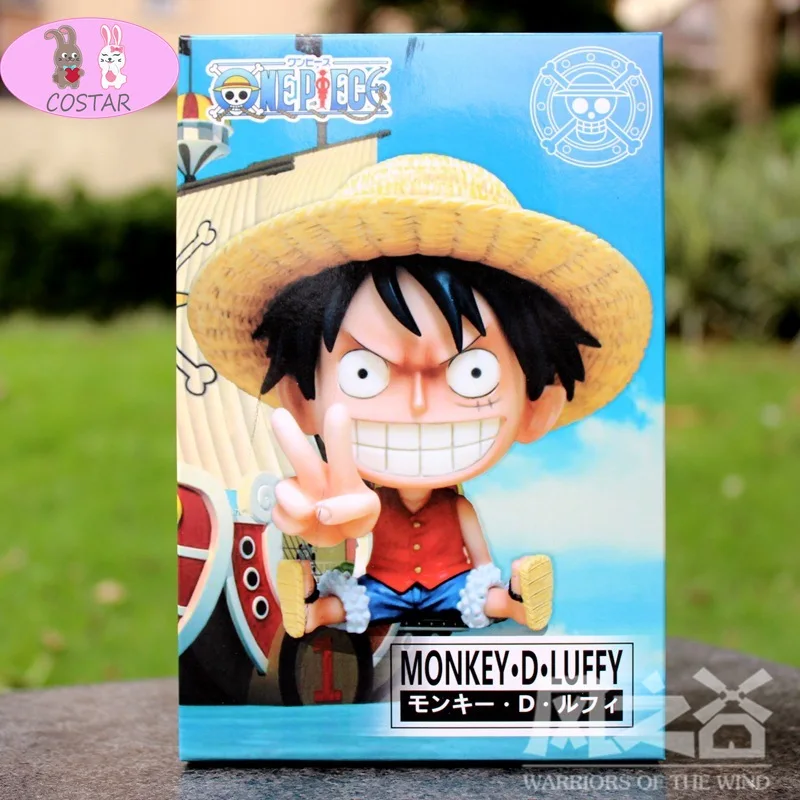 

COFUN 12CM Anime Luffy Zoro Usopp Chopper Nami Ace Sanji Figure Boxed Model Toys