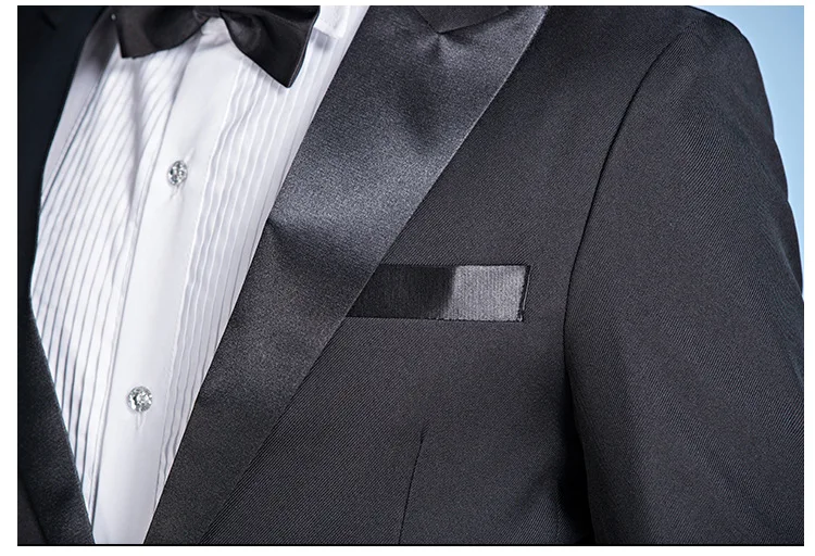 

Wedding Groom Tuxedo Suit Men 2020 Brand Mens Suits Prom Dresses with Pants Bowtie Slim Fit Party Banquet Chorus Costume Homme