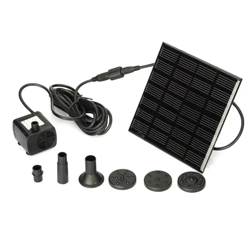 

Solar Fountain DC Brushless Water Pump for Rockery Landscape Decor